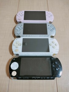 【ジャンク】 PSP プレイステーションポータブル PSP-1000 PSP-3000 SONY　まとめ　4台　セット