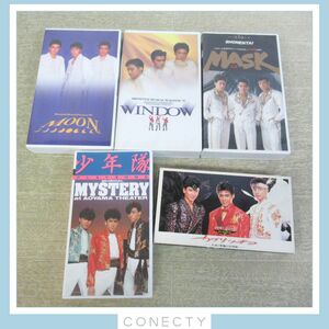 少年隊 VHS ビデオテープ5点セット★MASK/カプリッチョ/他【C6【S1
