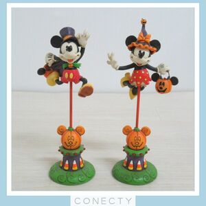 ディズニー TDR ミッキー ミニー ハロウィン 2012 フィギュアリン 2点セット【T5【XX