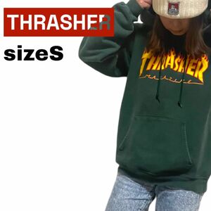 THRASHER スラッシャー スウェット パーカー スウェットパーカー プルオーバー フーディー プリント ビッグロゴ S