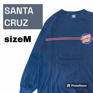 SANTA CRUZ サンタクルーズ Tシャツ 長袖Tシャツ 長袖 古着 ブラック M