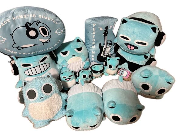 ブルーハムハム ぬいぐるみ14点