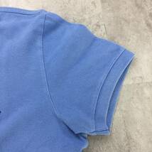 Polo by Ralph Lauren ポロ バイ ラルフ ローレン ポロシャツ ワンポイント メンズ ブルー 青 Mサイズ_画像3