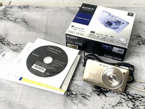 SONY cybershot コンパクトデジタルカメラ DSC-WX5 ゴールドカラー 現状品