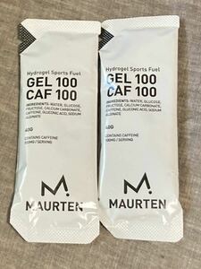 MAURTEN CAF Gel モルテン カフェイン ジェル ジェル100 カフェイン　ランニング　マラソン　サプリメント　2個セット 東京マラソン