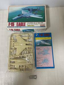 ARII 有井製作所 F-15 EAGLE イーグル プラモデル/戦闘機/未組立/部品取り用/パーツ状態 動作未確認/変色黴等/ジャンク扱/②