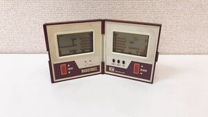 【通電未確認】任天堂 GAME&WATCH ゲームウォッチ マリオブラザーズ MARIO BROS. マルチスクリーン MW-56 POKKA懸賞　レトロ