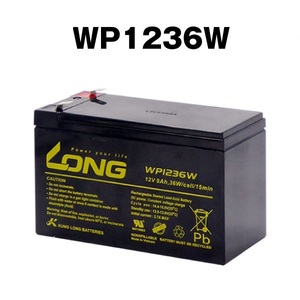 送料無料★UPS(無停電電源装置) WP1236W（産業用鉛蓄電池） 新品 LONG 長寿命・保証書付き Smart-UPS 750 など対応 サイクルバッテリー