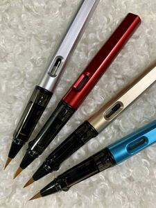 4 pcs set fountain pen type calligraphy pen cartridge * converter both for type 