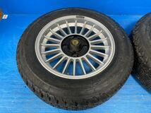 スパイクタイヤ MICHELIN TRX M+S 45 200/60HR390 旧車ホイール CARROZZA TRX 390x165 TR CH 中古2本　激レア 15インチ 114.3/4H +25_画像2