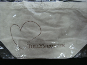 TULLY'S COFFEE・タリーズコーヒー／＜帆布ミニトートバッグ＞□彡『新品』