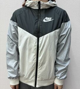 NIKE ナイキ 古着 フルジップナイロンジャケット レディース L