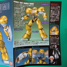 ターンエー(∀)ガンダム SERIES04 1/144 SCALE モビルスモー/ゴールドタイプ CALLED TURN A GUNDAM MOBILE SUIT MOBILE SUMO GOLD TYPE_画像8