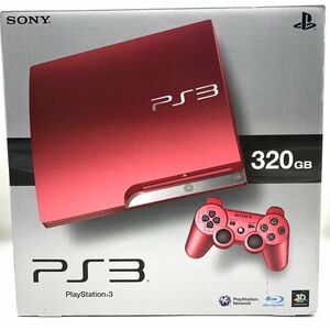 [ rare color / ultimate beautiful goods ] PlayStation3 PlayStation 3 CECH-3000B SR scarlet red PlayStation 3