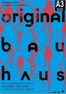 Bauhaus/バウハウス キャンバスアートポスター type7 A3サイズ