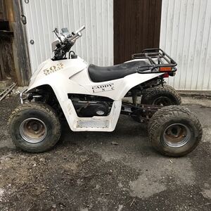 KW製　X-503　ATV　四輪バギー　ミニカー登録廃車証あります。　現在不動　引取りまたは落札者様での発送手配のみ対応　50cc