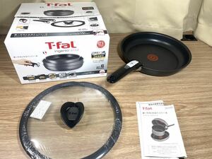 ■FR1188 T-fal フライパン　１つ 取手　セットのうちの一つです　元箱発送