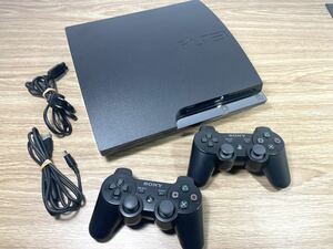 ■FR1251 PlayStation3 PS3本体 CECH-2500A SONY コントローラー2つ 動作品 初期化済 美品