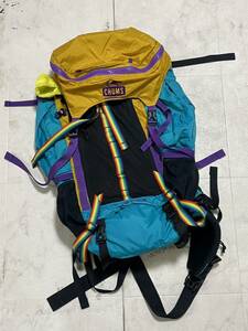 ■FR1160 チャムス　CHUMSリュック Spring DALE 35ザックカバー付　美品　登山 バックパック アウトドア
