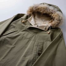 【極美品】40s U.S. army snow parka WW2 アメリカ陸軍 山岳部隊 スノーパーカー アメリカ軍 ミリタリー ジャケット USA製 実寸L コート_画像4