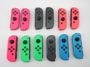 k31367-ty [送料650円] ジャンク● Nintendo Switch ジョイコン（L）×6, ジョイコン（R）×6 計12個 [049-240101]