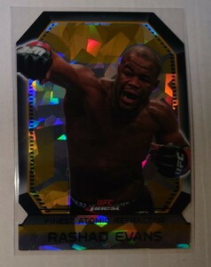 Topps 2011 UFC finest RASHAD EVANS FAR-15