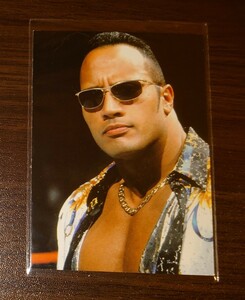 COMIC IMAGES 2000 WWF THE ROCK THE PEOPLE‘S TRADING CARD SERIES P1 プロモーションカード