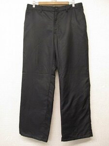 k6475：MIZUNO ミズノゴルフ ブレスサーモ中綿パンツ 大きいサイズ/LLB ゴルフウェア 防寒パンツ 黒/メンズ：5
