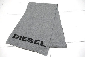 B0135:DIESEL アクリルマフラー ディーゼル マフラー ストール グレー:5