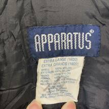 【APPARATUS】アパラタス スノーウェア スキー サロペット スノボー パンツ ナイロン100% 中綿 ブラック メンズ EXTRA-LARGE/Y2526UU_画像8