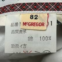 日本製◎【McGREGOR】マックレガー タックパンツ ベージュ ツータック チノパン コットン100% SPORTS WEAR メンズ サイズ82/Y2644 SS_画像9