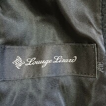 日本製【Lounge Lizard】ラウンジリザード ピーコート Pコート アウター 防寒 通勤 通学 カシミヤ シンプル ブラック 黒 メンズ 1 /Y2679CC_画像8