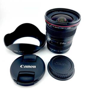 中古品 Canon EF 17-40mm f/4.0L USMの画像1