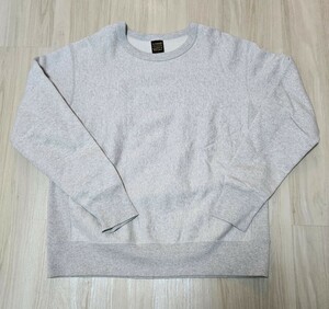 A Vontade reverse crew sweat アボンタージ リバースウェーブ クルーネック スウェット