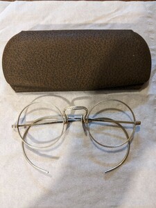 ~30’s BISHOP optical 10K Solid Gold PAD ビショップ オプティカル 無垢パッド 金張りヴィンテージ メガネ