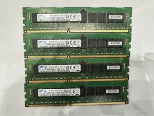 【SAMSUNG】 DDR3L-1333 PC3L-12800R ECC REG RDIMM Registered 8GB 4枚組 合計32GB 8G 32G MacPro サーバー向け