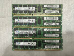 【Samsung】 DDR3 1866MHz PC3-14900R 16GB×4枚 (合計64GB) ECC Registerd Mac Pro Late 2013 2012 Z620 Z820 用