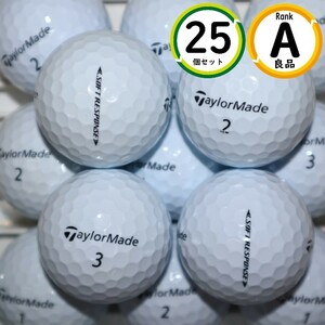 Aランク 25個 テーラーメイド ソフトレスポンス 良品 TAYLORMADE ロストボール 送料無料