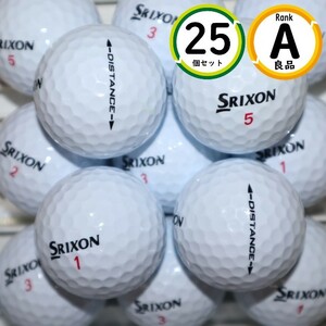 Aランク 25個 2018～2021年モデル SRIXON DISTANCE 良品 ダンロップ スリクソン ディスタンス ロストボール 送料無料