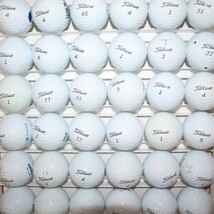 36個 2021年～2022年モデル プロV1 prov1 Bランク 白 タイトリスト 中古 ロストボール 送料無料_画像2