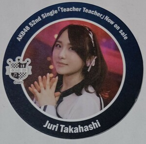 AKB48カフェ AKB48 Teacher Teacher コラボコースター 高橋朱里 AKB48 全28種ランダム配布