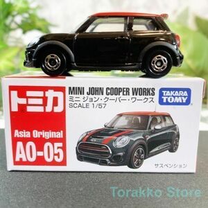 【新品、未開封】トミカ AO-05 アジア限定 ミニ ジョン・クーパー・ワークス　海外限定 MINI JOHN COOPER WORKS