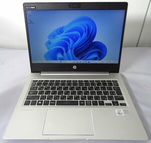 HP/ProBook 430 G7/第10世代/i5-10210U/16GB/SSD M.2 256GB/13.3インチワイド/Webカメラ/無線LAN　管理No.2A9579