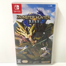 【送料無料】CAPCOM カプコン Switch用ソフト MONSTER HUNTER RISE モンスターハンター ライズ 中古【Ae715564】_画像1