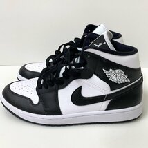 【送料無料】NIKE ナイキ スニーカー ウィメンズ エアジョーダン 1 ミッド AIR JORDAN 1 MID DV0991-101 #27.5cm 未使用【Ae714281】_画像3