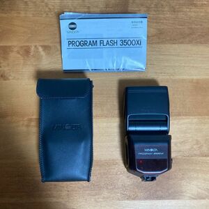 MINOLTA PROGRAM FLASH 3500Xi