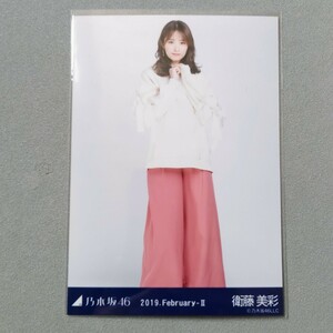 乃木坂46 衛藤美彩 2019 February Ⅱ 生写真