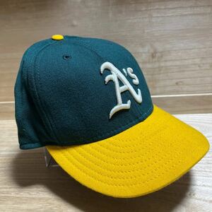 MLB アスレチックス　キャップ ニューエラ 59FIFTY アメリカ製　