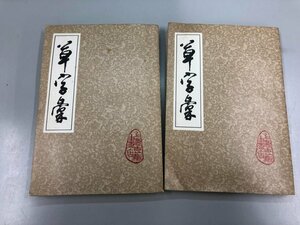 ★　【計2冊 草字彙 上下巻 2冊セット 清・石梁集/著 中文 上海古籍書店】166-02401