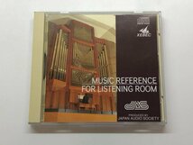 ★　【CD MUSIC REFERENCE FOR LISTENING ROOM 音楽によるチェック 日本オーディオ協会 1993年】153-02401_画像1